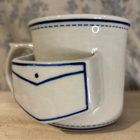 NWT Ten Thousand Villages Handcrafted Cookie Pocket Mug - Picture 4 of 8